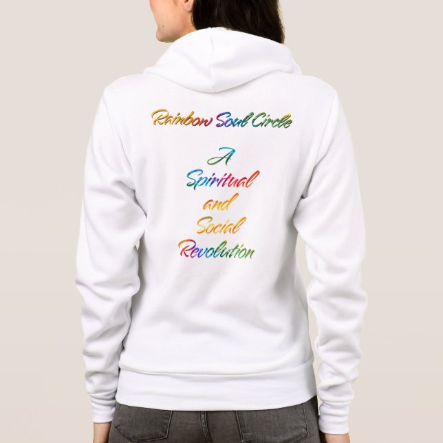 Regnbågs Själ Krets T Shirt (Baksida)