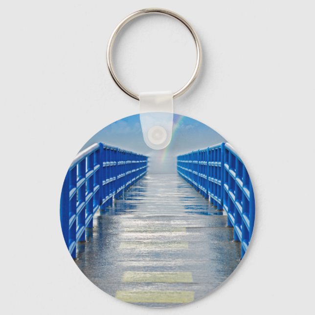 Regnbågs slut nyckelring (Framsida)