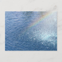 Regnbågs slut vykort