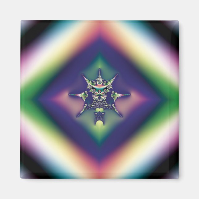 Regnbågs smycken magnet (Framsidan)