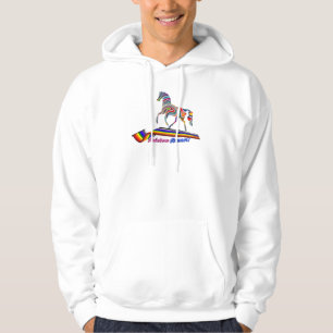 Regnbågs Springer Hoodie