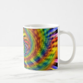 Regnbågs Tornado Kaffemugg