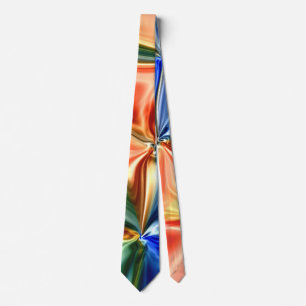 Regnbågsabstraktion slips
