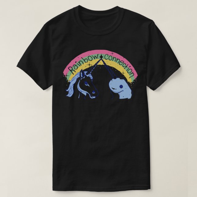 Regnbågsanslutning T Shirt (Design framsida)