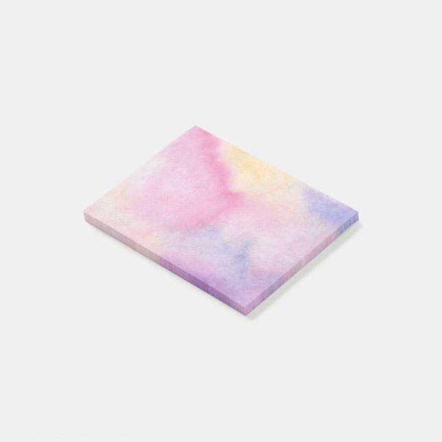 Regnbågsanteckningar Post-it Block (Vinklad)