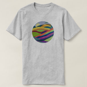 Regnbågsbackar Landskap T Shirt
