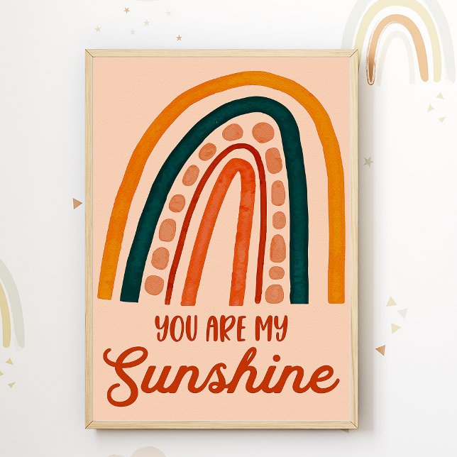 Regnbågsbarnkammarposter Söt barnkammare utskrift Poster (Skapare uppladdad)