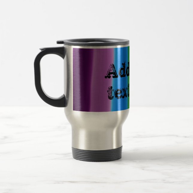 Regnbågsblandad mugg (Vänster)