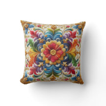 Regnbågsblomma Broderi Ser Blommig Design