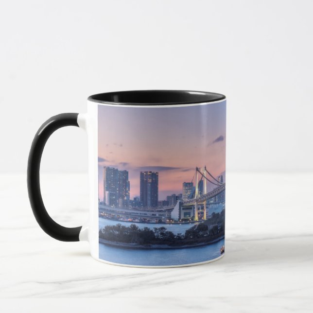 Regnbågsbron i skymningen mugg (Vänster)