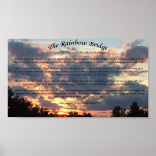 Regnbågsbron Poster
