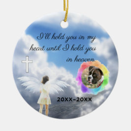 Regnbågsbryggans julprydnad - Pet-sympati Julgransprydnad Keramik