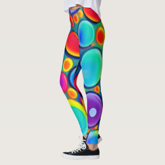 Regnbågsbubblor Leggings
