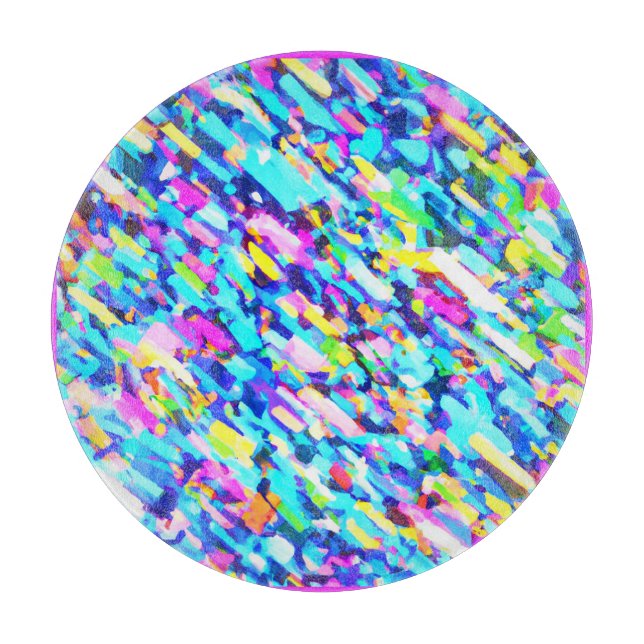 Regnbågsbunden Abstrakt Art (Framsidan)