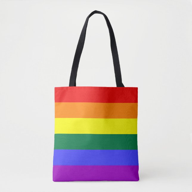 Regnbågsburen Pride, Flagga Tygkasse (Framsida)