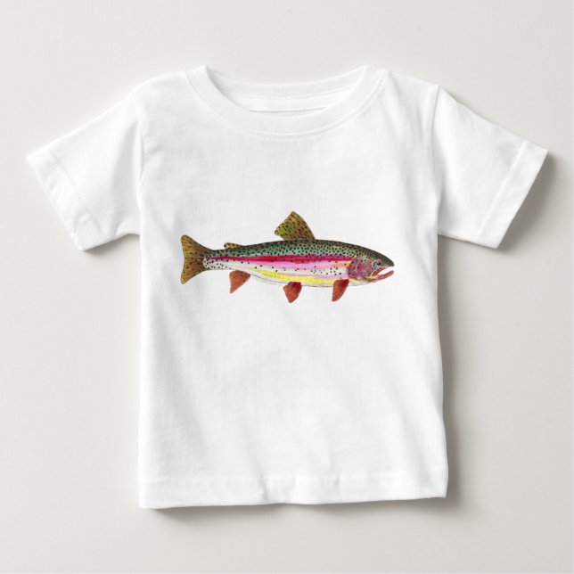 Regnbågsbuskfisk T-shirt (Framsida)