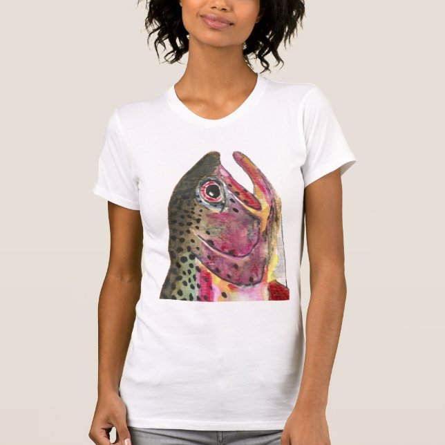Regnbågsbuskfisk Tee (Framsida)