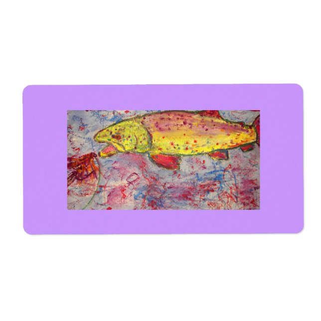 regnbågschaktfluga fraktsedel (Framsidan)