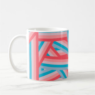 Regnbågscollage  kaffemugg