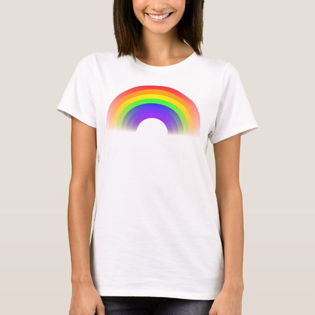 Regnbågsdesign-24967 T Shirt (Framsida)