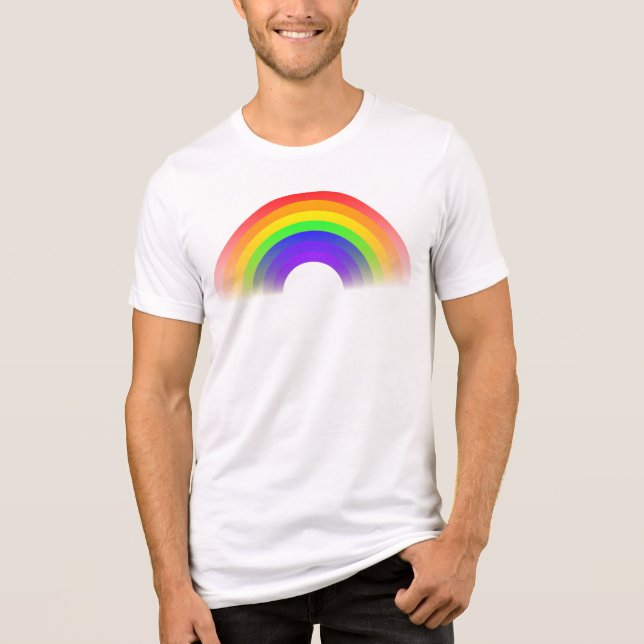 Regnbågsdesign-24967 T Shirt (Framsida)