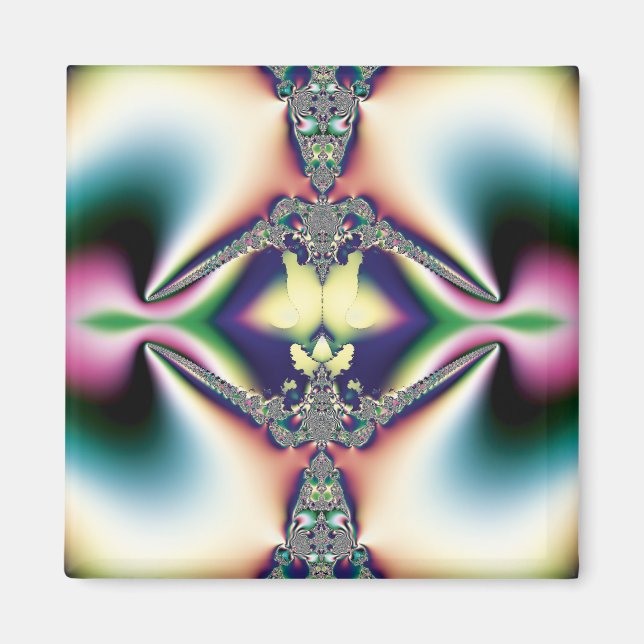 Regnbågsdiamant Magnet (Framsidan)