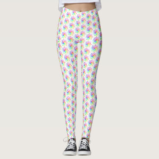 Regnbågsdroppar Leggings