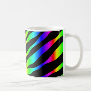 regnbågsebra kaffemugg