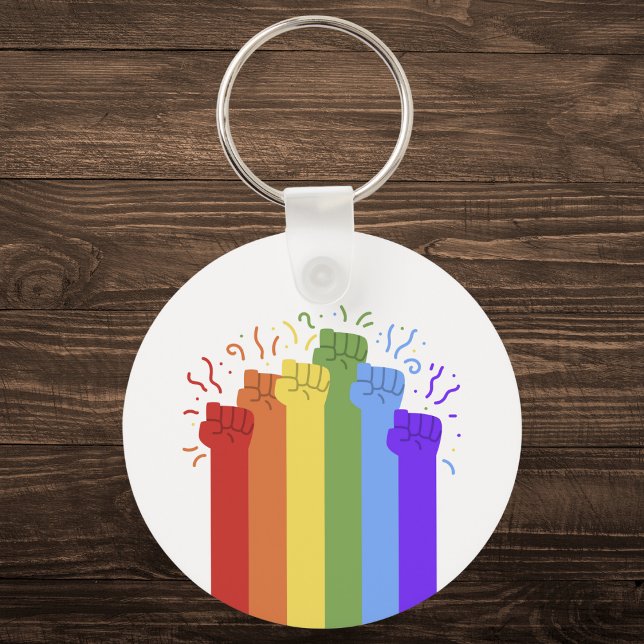 Regnbågsenhet, Pride Nyckelring (Skapare uppladdad)