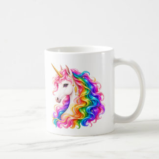 Regnbågsenhörning Kaffemugg