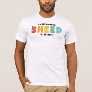 Regnbågsfår i Gay pride T Shirt