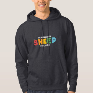 Regnbågsfår i Pridet Familj Hoodie