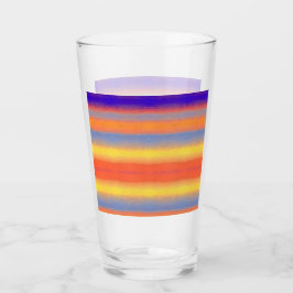 Regnbågsfärg Gradientpenseldrag Glaskopp