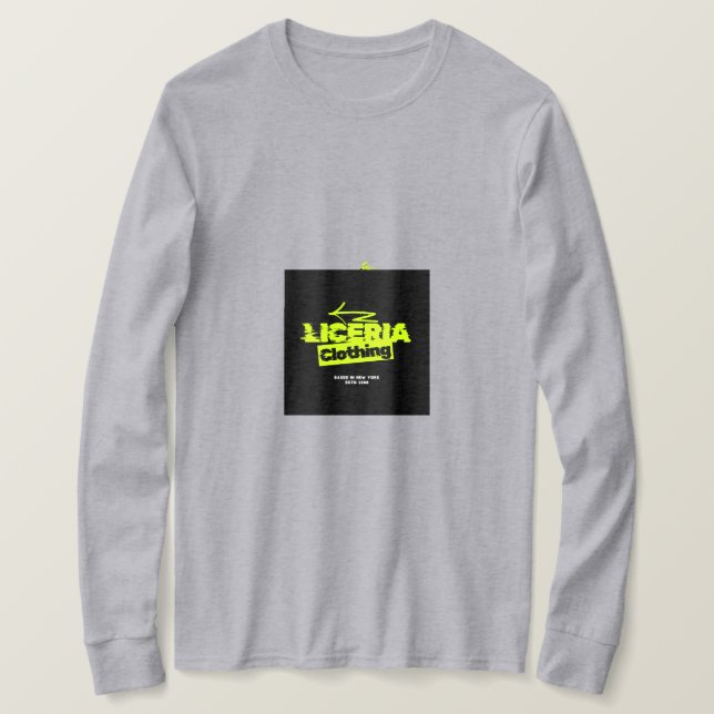  Regnbågsfärgad Fickdesign Lång  T Shirt (Design framsida)