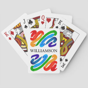 Regnbågsfärger Namn Casinokort