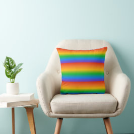 Regnbågsfärggradient Kudde