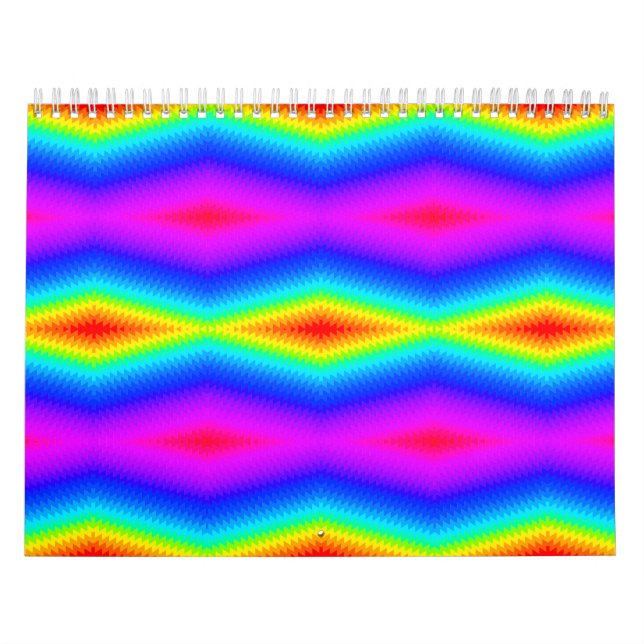 Regnbågsfärgning Kalender (Omslag)