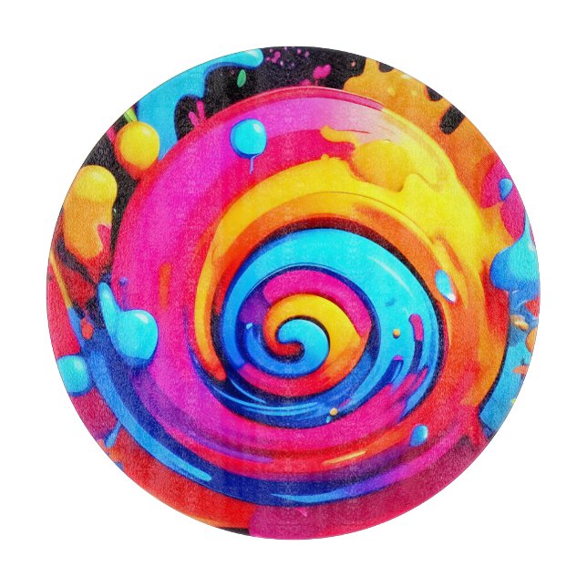 Regnbågsfärgssprut (Framsidan)