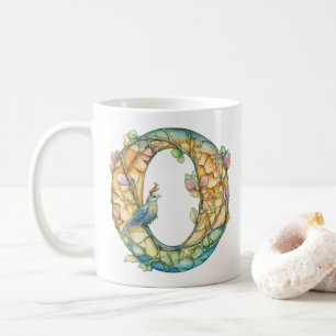 Regnbågsfée Initial 'O' Kaffemugg
