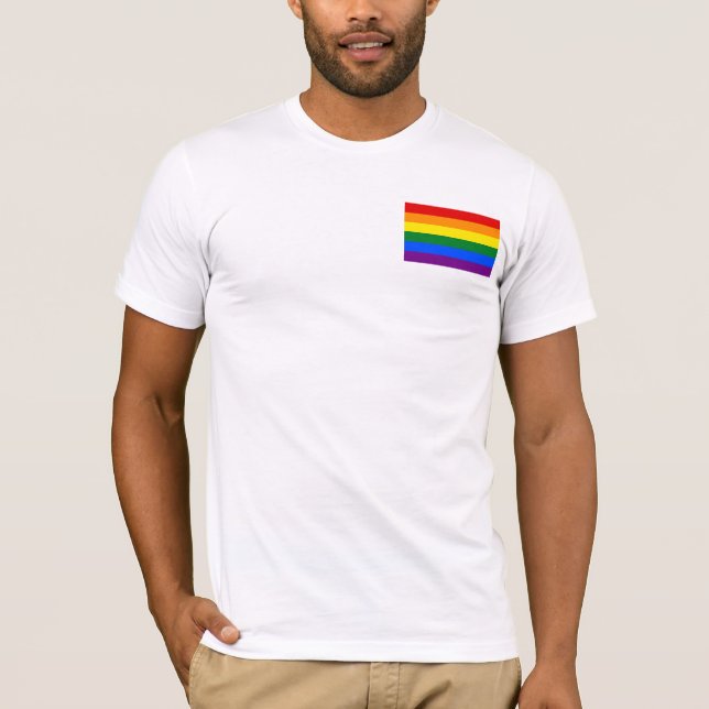 Regnbågsfilter, Pride T Shirt (Framsida)