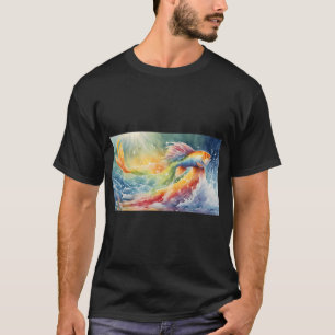 Regnbågsfisk Splash T Shirt