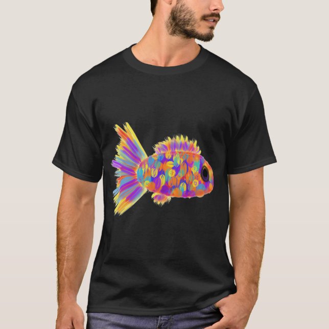 Regnbågsfisk T Shirt (Framsida)