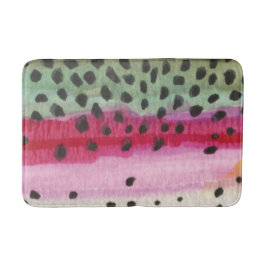 Regnbågsfiskare Badrumsmatta