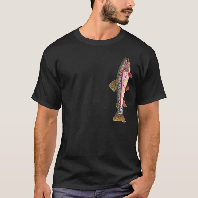 Regnbågsfiskare T-shirt (Framsida)
