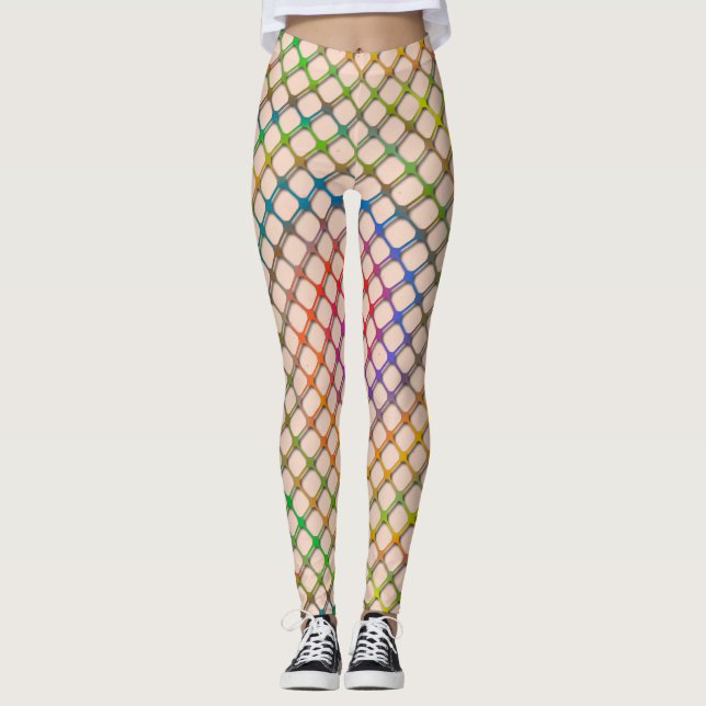 Regnbågsfisken Leggings (Framsida)