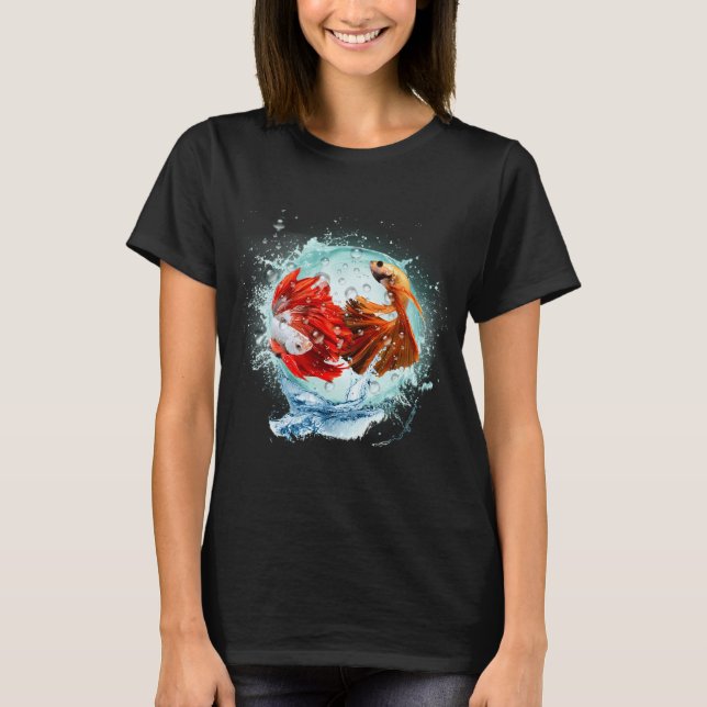 Regnbågsfisken och vänner t shirt (Framsida)