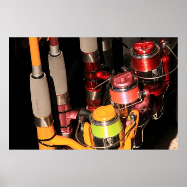 Regnbågsfiskevatten Poster (Framsidan)