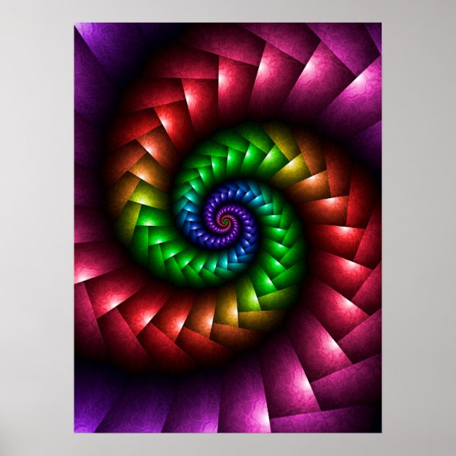 Regnbågsflätor Poster (Framsidan)