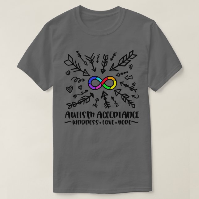 Regnbågsförbud för autism 1 t shirt (Design framsida)
