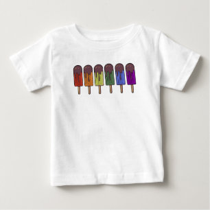 Regnbågsfryst Popp Parade T Shirt